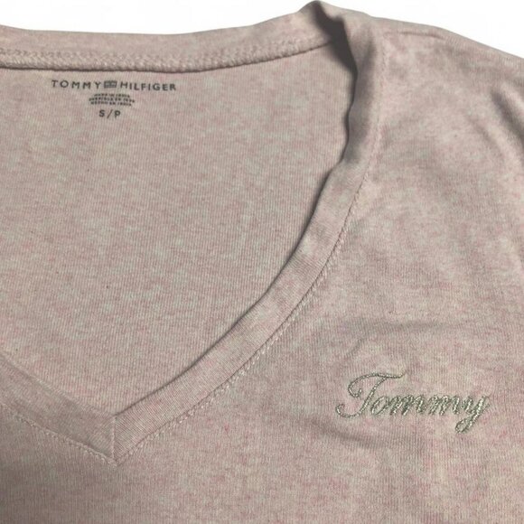 Tommy Baby Pink V-Neck - Picture 4 of 6